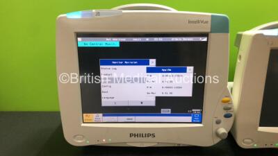 Job Lot of Patient Monitors Including 1 x Philips M3004A Patient Monitor (Powers Up) 1 x Philips M8002A Patient Monitor (Powers Up with Blank Screen, Missing Dial and Damage-See Photos) 2 x HME Life Pulse Monitors (Both Power Up, 1 with Blank Screen-See P - 2