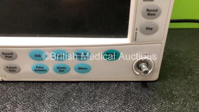 Job Lot Including 1 x GE Datex Ohmeda F-FMW-01 Patient Monitor *Mfd 2011* (Draws Power Does Not Power Up, Missing Dial and Light Cover - See Photos) with 1 x GE N-FC-00 Gas Module with Mini D-Fend Water Trap *Mfd 2011* and 1 x GE Datex Ohmeda S/5 Patient - 6