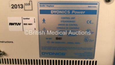 Job Lot Including 1 x Smith & Nephew Dyonics Power Ref 7205841 Control Unit with Footswitch (Powers Up) and 1 x Karl Storz WideView HD Display / Monitor (Untested Due to No Power Supply) - 5