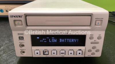 Mixed Lot Including 3 x Fukuda Denshi HS-700 Units (All Power Up) 1 x Surgical Innovations NuMo NM1000 Insufflator (Powers Up) and 1 x Sony DVO-1000MD DVD Recorder (Powers Up with Missing Button - See Photos) - 3