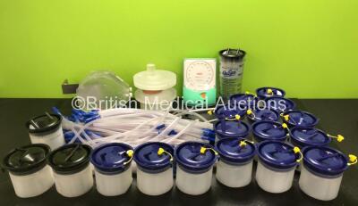 Mixed Lot Including Large Quantity of VacSax Cups and Hoses, 2 x X-Ray Phantoms and 1 x Accoson Greenlight 300 Meter