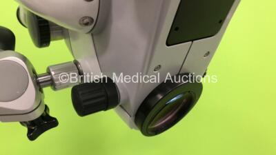 Zeiss OPMI Sensera Surgical Microscope Firmware Version 1.1 on Zeiss S7 Stand and Attachment (Powers Up with Good Bulb and Missing Eyepieces and Scratched Display-See Photo) *SN 422326* - 7