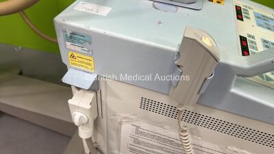 Siemens Arcadis Varic C-Arm *Mfd - 2009* with Dual Flat Screen Image Intensifier, Exposure Control Trigger, Footswitch, Sony UP-970AD Hybrid Graphic Printer and Key (Powers Up and Exposure Taken) *12393* **IR658** - 7