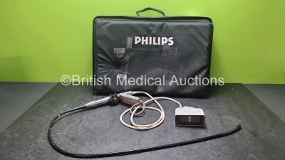 Philips S7-2 Omni Ultrasound Transducer / Probe in Carry Case (Untested, Damage to Cable Port See-Photo