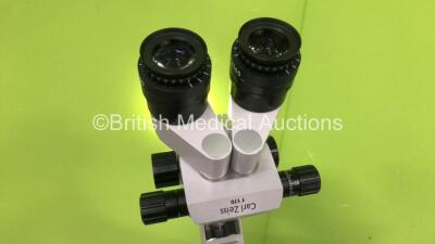 Carl Zeiss Colposcope Model 150-FC with Carl Zeiss f 170 Binoculars, 2 x Eyepieces and f 300 Lens (Powers Up with Good Bulb) *6022101055* - 2