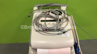 Philips Page Writer Trim I ECG Machine on Stand with 1 x 10 Lead ECG Lead (Power Up) *SN US00402472* - 2