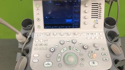 Toshiba Aplio 500 Flat Screen Ultrasound Scanner *Mfd 10-2012* Software Version AB_V2.10*R003 with 3 x Transducers-1 x Toshiba Model PLT-674BT Convex Array Transducer *Mfd 10-2012* 1 x Toshiba PVT-661VT Endocavitary Transducer *Mfd 09-2012* 1 x 6C1 Model - 2