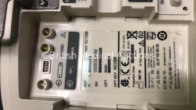 Philips HeartStart MRx Defibrillator / Monitor with Pacer, ECG and Printer Options, 1 x ECG Lead, 1 x Paddle Lead with Test Load, 1 x M3538A Battery and 1 x M3539A Module (Both Power Up) - 5