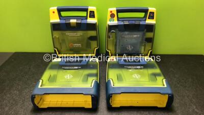 4 x Cardiac Science Powerheart AED G3 Defibrillators (All Power Up with Stock Battery - Not Included)