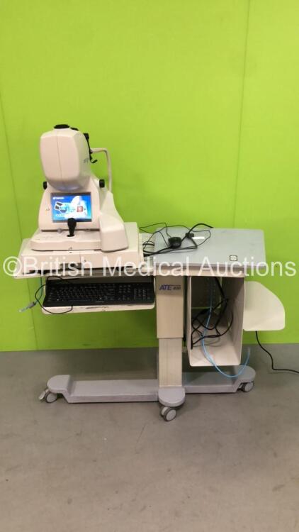 TopCon 3D OCT 2000 Optical Coherence Tomography System on Topcon Motorized Table (Powers Up)