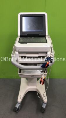 Philips TC50 Pagewriter with 1 x 10 Lead ECG Lead on Stand (Powers Up)