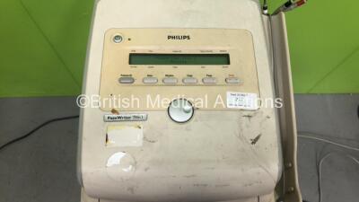 Philips PageWriter Trim I ECG Machine on Stand with 10 Lead ECG Leads (Powers Up) - 2