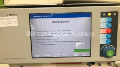 2 x Fresenius Multifiltrate Dialysis Machines Version 5.2, 5.2 (Both Power Up) - 3