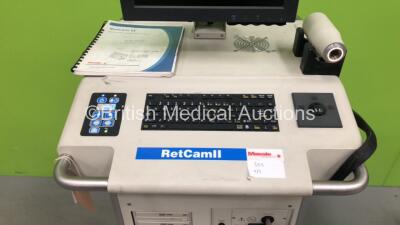 Massie Laboratories Inc RetCam II Ophthalmic Imaging System with Footswitch and Handpiece *Hard Drive Removed* (Powers Up with Blank Display Screen and Missing Power Button-See Photo) - 2