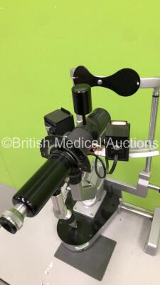 Haag Streit Bern Keratometer on Motorised Table (Powers Up with Damage to Runners) - 3