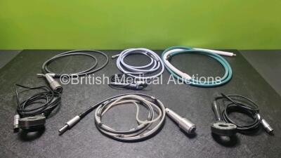 Job Lot Including 2 x AMI Ref AAH-001 Handpieces, 2 x Aesculap GA-176 Hoses,1 x Bausch & Lomb CX7000 Phaco Handpiece and 1 x Hose