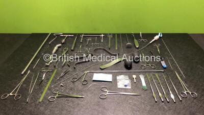 Job Lot of Various Surgical Instruments