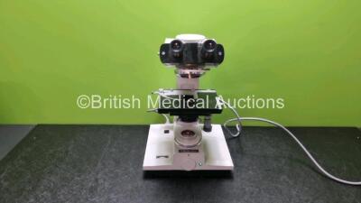 Vickers Benchtop Microscope with 2 10 x Lens (Powers Up)