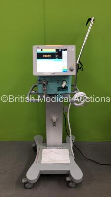 Aeonmed VG70 Ventilator Software Version 2.00, Running Hours 0 h 14 m with 1 x Hose on Stand *Mfd 07/2020* (Powers Up)