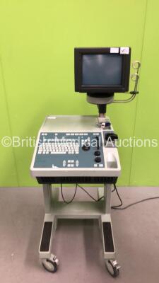 B&K Medical Cheetah 2003 Ultrasound with 1 x Type 8542 Transducer and 1 x Sony UP890-CE (Powers Up with Blank Screen)