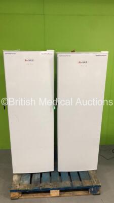 2 x BioCold Laboratory Freezers (Both Power Up with Locks and Keys)