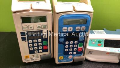 Job Lot Including 1 x CareFusion Alaris PK Syringe Pump (Draws Power Does Not Power Up) and 2 x Graseby 500 Infusion Pumps *SN 800512527 / 300029960 / 11002024* - 4