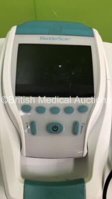 Verathon BladderScan BVI 9400 Bladder Scanner (No Power, Damage to Wiring and Casing on Probe See-Photo)*SN B4109559* - 3