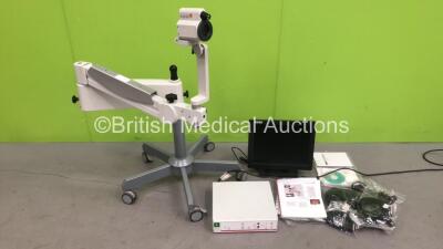 DP Medical KAPPA Digital Video Colposcope Model DVC750 with Camera Control Unit,Monitor and Accessories * Complete * (Powers Up)