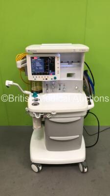 Datex-Ohmeda S/5 Avance Anaesthesia Machine Software Version 3.20 with Bellows, Absorber and Hoses (Powers Up) S/N ANBJ00186 *16023*