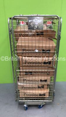 Cage of Consumables Including Pennine Suction Catheters (Out of Date, Cage Not Include)