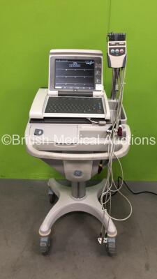 GE MAC 5500 HD ECG Machine on Trolley with Lead (Powers Up) *16964*