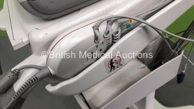 Philips Page Writer Trim II ECG Machine with 1 x 10 Lead ECG Lead on Stand (Powers Up) *SN NA* - 2