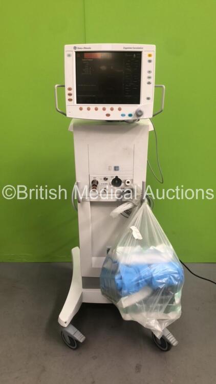 GE Engstrom Carestation Ventilator Version 06.01 on Stand - Running Hours 81550 with Accessories (Powers Up) *S/N CBCLO1163*