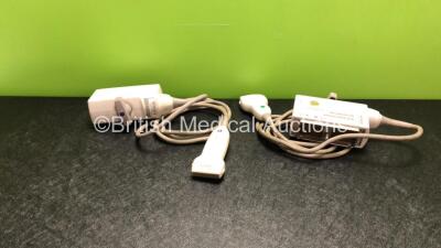 Job Lot Including 1 x Siemens VFX13-5 Multi-D Ultrasound Transducer / Probe *Mfd - 2007* and 1 x Siemens VF7-3 Ultrasound Transducer / Probe *Mfd - 2008* (Both Untested)