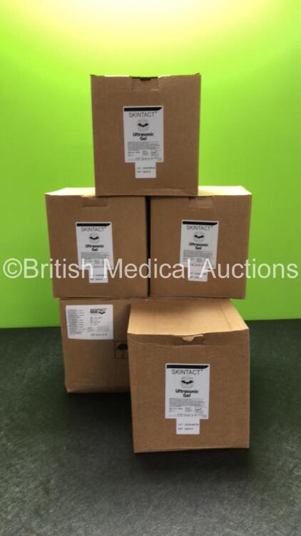 8 x Boxes of 5L Skintact Ultrasonic Gel *Expiry Date - 10/2023*