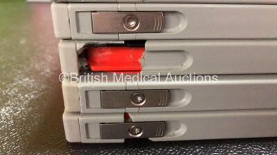 Job Lot Including 15 x AGFA CR MD4.0R 35 x 43 X-Ray Cassettes and 10 x AGFA CR MD4.0T 35 x 43 X-Ray Cassettes (Some with Damage to Casing) - 5