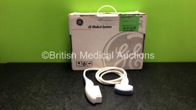 GE 4C-RS Ultrasound Transducer / Probe *Mfd - Dec 2009* in Case (Untested)