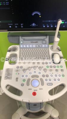 GE Voluson S8 BT16 Flat Screen Ultrasound Scanner *S/N VS8002316* **Mfd 11/2017** Software Version SPC310 (16.0.7.2620) with 2 x Transducers / Probes (RAB6-RS Ref H48691LP *Mfd 04/2020* and IC9-RS Ref H48691PJ *Mfd 11/2017*) and Sony UP-D898 Digital Graph - 4