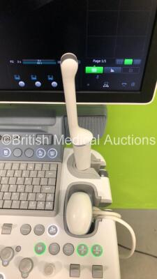 GE Voluson S8 BT16 Flat Screen Ultrasound Scanner *S/N VS8002316* **Mfd 11/2017** Software Version SPC310 (16.0.7.2620) with 2 x Transducers / Probes (RAB6-RS Ref H48691LP *Mfd 04/2020* and IC9-RS Ref H48691PJ *Mfd 11/2017*) and Sony UP-D898 Digital Graph - 8