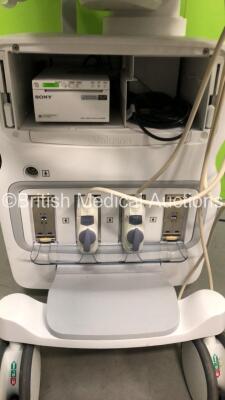 GE Voluson E8 BT16 Flat Screen Ultrasound Scanner *S/N E33797* **Mfd 06/2016** Software Version EC310 (16.0.2.2402) with 2 x Transducers / Probes (C4-8-D Ref 5336340 *Mfd 06/2016* and RAB6-D Ref H48681MG *Mfd 07/2016*) and Sony UP-D898MD Digital Graphic P - 18