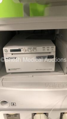 GE Voluson E8 BT16 Flat Screen Ultrasound Scanner *S/N E33797* **Mfd 06/2016** Software Version EC310 (16.0.2.2402) with 2 x Transducers / Probes (C4-8-D Ref 5336340 *Mfd 06/2016* and RAB6-D Ref H48681MG *Mfd 07/2016*) and Sony UP-D898MD Digital Graphic P - 22