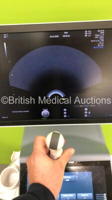 GE Voluson E8 BT16 Flat Screen Ultrasound Scanner *S/N E33717* **Mfd 06/2016** Software Version EC310 (16.0.2.2402) with 2 x Transducers / Probes (RAB6-D Ref H48681MG *Mfd 06/2016* and IC%-9-D Ref 5492351 *Mfd 11/2017*) and Sony UP-D898 Digital Graphic Pr - 10