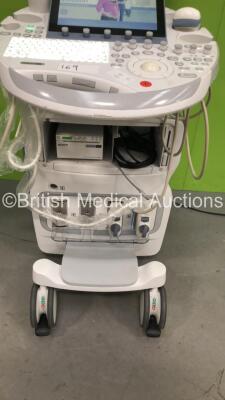 GE Voluson E8 BT16 Flat Screen Ultrasound Scanner *S/N E33717* **Mfd 06/2016** Software Version EC310 (16.0.2.2402) with 2 x Transducers / Probes (RAB6-D Ref H48681MG *Mfd 06/2016* and IC%-9-D Ref 5492351 *Mfd 11/2017*) and Sony UP-D898 Digital Graphic Pr - 16