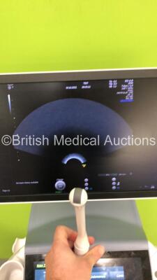 GE Voluson E8 BT16 Flat Screen Ultrasound Scanner *S/N E33717* **Mfd 06/2016** Software Version EC310 (16.0.2.2402) with 2 x Transducers / Probes (RAB6-D Ref H48681MG *Mfd 06/2016* and IC%-9-D Ref 5492351 *Mfd 11/2017*) and Sony UP-D898 Digital Graphic Pr - 33