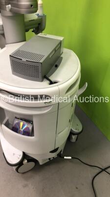 Siemens Acuson S2000 Flat Screen Ultrasound Scanner Model No 10041461 *S/N 213625* **Mfd 05/2016** Software Version 500.1.061 with 3 x Transducers / Probes (PEVF4 Model No 10041223 *Mfd 2016* / MC9-4 Model No 10349999 *Mfd 2016* and 8C3 HD Model No 10135 - 36