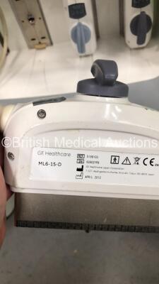 GE Voluson E8 Expert Flat Screen Ultrasound Scanner *S/N D05429* **Mfd 01/2009 ** Software Version 9.0.7.2646 with 4 x Transducers / Probes (IC5-9-D Ref 5194434 *Mfd 03/2009* / RAB2-5-D *Mfd 2007* / ML6-15-D Ref 5199103 *Mfd 04/2012* and AB2-7-D), Sony UP - 17