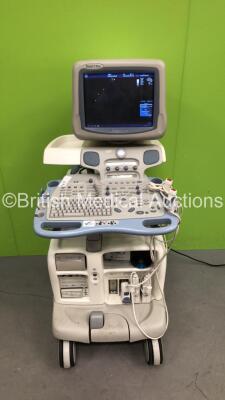 GE Vivid 7 Pro Ultrasound Scanner *S/N 4772V7* **Mfd 01/2005** Application Software Version 4.2.0 System Software Version 2.0.6 with 3 x Transducers / Probes (C4-8-D ref 5336340 *Mfd 01/2014* - Not Compatible / 5S Ref 2347469 *Mfd 08/2009* and 3S Ref 2323 - 2