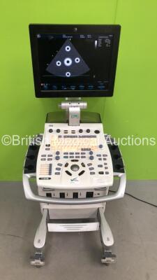 GE Vivid S6 Flat Screen Ultrasound Scanner Ref H45031EB *S/N 0878VS6* **Mfd 09/2009** Application Software Version 10.3.1 Build 115 System Software Version 3.0.16 with Sony UP-D897 Digital Graphic Printer (Powers Up - Marks and Scuffs on Machine) ***IR691 - 2