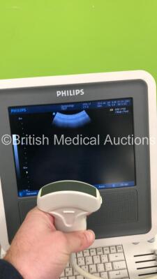 Philips HD3 Flat Screen Ultrasound Scanner *S/N A632023000000885* with 2 x Transducers / Probes (L9-5 and C7-3) and Sony UP-895MD Colour Video Printer (Powers Up) ***IR696*** - 16