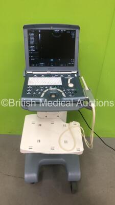 GE Voluson i BT14 Portable Ultrasound Scanner *S/N B05185* **Mfd 08/2014** Software Version CC200 (14.0.0.46) with 1 x Transducer / Probe (IC5-9W-RS Ref 47237169 *Mfd 05/2014*) on GE Voluson Cart (Powers Up) ***IR678***